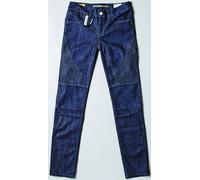 Spidi Denim Lady Racer Slim Fit Vaqueros de moto para mujer, azul oscuro, Talla 28