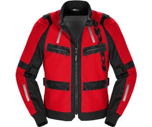 Spidi Enduro Pro Chaqueta Textil Moto, negro-rojo, tamaño L para Hombres