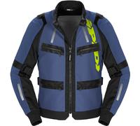 Spidi Enduro Pro Chaqueta Textil Moto, negro-azul, tamaño L para Hombres