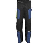 Spidi Enduro Pro Tex Pantalones textiles de moto, azul-amarillo, tamaño XL para Hombres