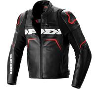 Spidi Evorider 2, chaqueta de cuero 54 male Negro/Rojo