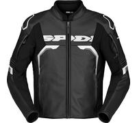 Spidi Evorider 3, chaqueta de cuero 50 male Negro/Blanco