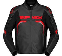 Spidi Evorider 3, chaqueta de cuero 58 male Negro/Rojo