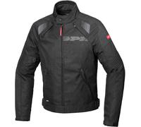 Spidi Flash Evo H2Out Chaqueta textil de motocicleta, negro, Talla XXL