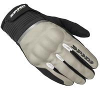 Spidi Flash Guantes de la motocicleta, negro-marrón, tamaño 2XL para Hombres