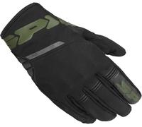 Spidi Flash H2OUT Guantes de moto, Verde Militar, Talla L