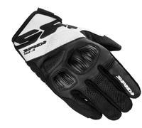 Spidi Flash-R Evo Guantes de motocicleta, Negro/Blanco, Talla S
