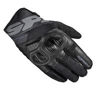 SPIDI, Flash-R Evo, Guanti Moto per Uomo, Protettivi e Resistenti, Guanti Moto Estivi Impermeabili e Antiscivolo, con Touchscreen Capacitivo, Peso Medio 0, 1 kg, Colore Nero, Taglia M