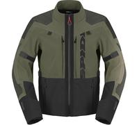 Spidi Frontier Pro H2OUT Chaqueta Textil de Motocicleta Impermeable, verde, tamaño S para Hombres