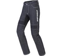 Spidi Furious Pro Pantalones de moto textil, Azul oscuro/azul claro, Talla 33