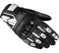 Spidi G-Carbon Botas de moto para mujer, Negro/Blanco, Talla L