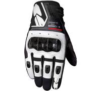 Spidi G-Carbon Guantes de la motocicleta, negro-blanco, tamaño 3XL para Hombres