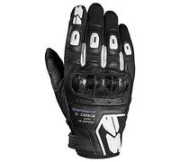 SPIDI, G-Carbon - Guantes de Moto con función táctil resistiva y Acolchado Protector, Resistentes a la abrasión y Transpirables