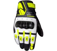 Spidi G-Carbon Guantes de la motocicleta, negro-amarillo, tamaño S para Hombres