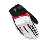 SPIDI Guantes de Moto en Tejido para Mujer G-Flash, Negro/Rojo, XL