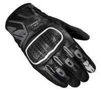 Spidi G-Warrior Guantes de motocicleta, negro-gris, tamaño 3XL para Hombres