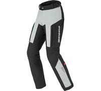Spidi H2Out Outlander Pantalones Textiles para Motocicletas, negro/gris, Talla 4XL