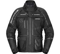 Spidi Hard Track 3 H2Out Chaqueta textil de moto impermeable, negro, Talla 3XL