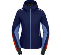 Spidi Hoodie Armor Light, chaqueta textil mujer L female Azul Oscuro/Rojo/Azul Claro