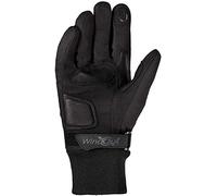 SPIDI, Metro WINDOUT Lady - Guantes de Moto para Mujer, Color Negro, Talla L, Protectores, Resistentes y Transpirables, con Pantalla táctil capacitiva, de Piel de Cabra Resistente a la abrasión