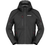 Spidi Mission-V H2Out Chaqueta textil de moto impermeable, negro, tamaño 4XL para Hombres