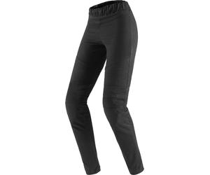 Spidi Moto Leggings Pantalones textiles de motocicleta, negro, tamaño L para Mujer