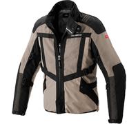 Spidi Netrunner H2Out Chaqueta de moto textil, negro-beige, tamaño S para Hombres
