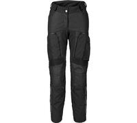 Spidi C.M. Pantalones textiles impermeables para mujer, negro, tamaño 3XL