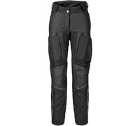 Spidi C.M. Pantalones textiles impermeables para mujer, negro, tamaño 2XL