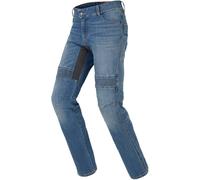 Spidi Furious Pro Pantalones de moto textil, azul, tamaño 28 para Hombres