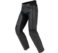 Spidi RR Naked Pantalones de cuero moto, negro, tamaño 60 para Hombres