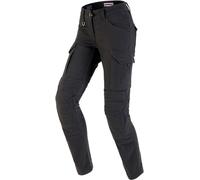 Spidi Pathfinder Cargo Pantalones textiles de motocicleta para mujer, antracita, Talla 32