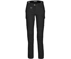 Spidi Pathfinder Cargo Pantalones textiles de motocicleta para mujer, negro, tamaño 31