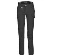 Spidi Pathfinder Cargo Pantalones textiles de motocicleta para mujer, negro-gris, tamaño 26