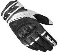 Spidi Power Carbon Guantes de moto, negro-blanco, tamaño XL para Hombres