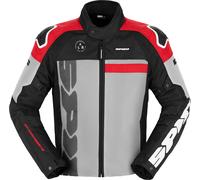 Spidi Progressive Net, chaqueta textil L male Negro/Gris/Rojo