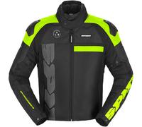 Spidi Progressive Net H2Out Chaqueta textil de moto, Amarillo neón, Talla M
