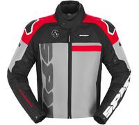 Spidi Progressive Net H2Out Chaqueta textil de moto, rojo, Talla S