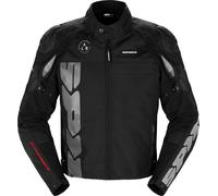 Spidi Progressive Tex chaqueta textil de moto perforada, negro, tamaño S para Hombres