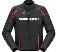 Spidi Race Warrior 2 H2OUT Chaqueta Textil de Motocicleta Impermeable, rojo, Talla 3XL
