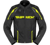 Spidi Race Warrior 2 Net, chaqueta textil M male Negro/Amarillo Neón