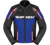 Spidi Race Warrior 2 Net, chaqueta textil M male Negro/Azul/Rojo