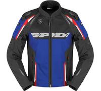 Spidi Race Warrior 2 Net Chaqueta Textil Moto, azul, tamaño M para Hombres
