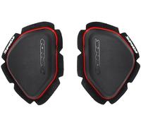 Spidi Racing Deslizador de rodilla, negro/rojo, Talla única
