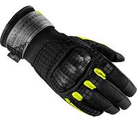 Spidi Rainwarrior Guantes de motocicleta, negro-amarillo, tamaño 3XL para Hombres