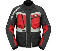 Spidi Ridemaster Chaqueta Textil de Motocicleta Impermeable, rojo, Talla 3XL