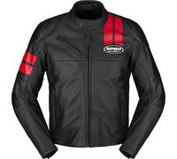 Spidi Roar Chaqueta de cuero para moto, rojo, tamaño 52 para Hombres