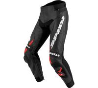 Spidi RR Pro 2, pantalones de cuero 50 male Negro/Rojo