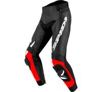 Spidi RR Pro 2, pantalones de cuero Corta 58 male Negro/Blanco