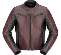 Spidi Special, chaqueta de cuero 58 male Rojo Oscuro/Negro